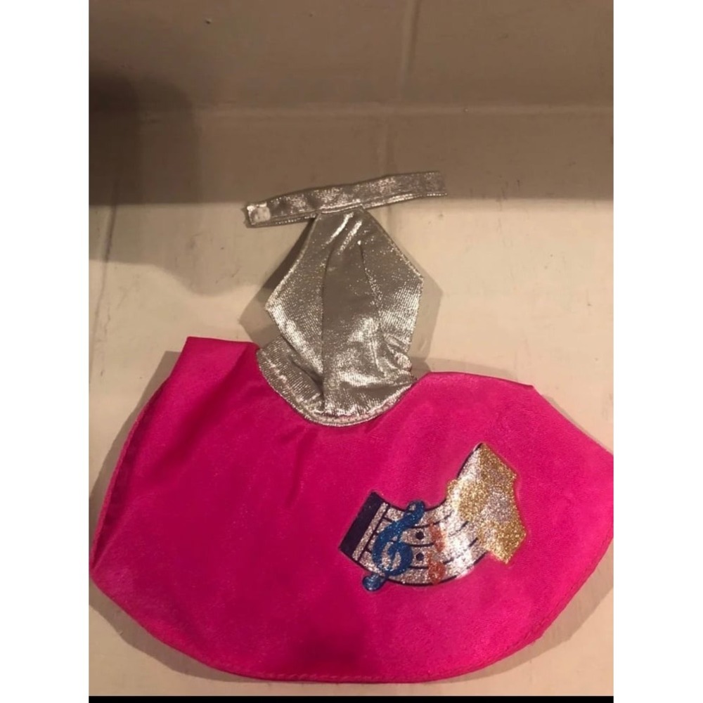 Vintage 1980's Barbie Pink Sensations Rocker Dress